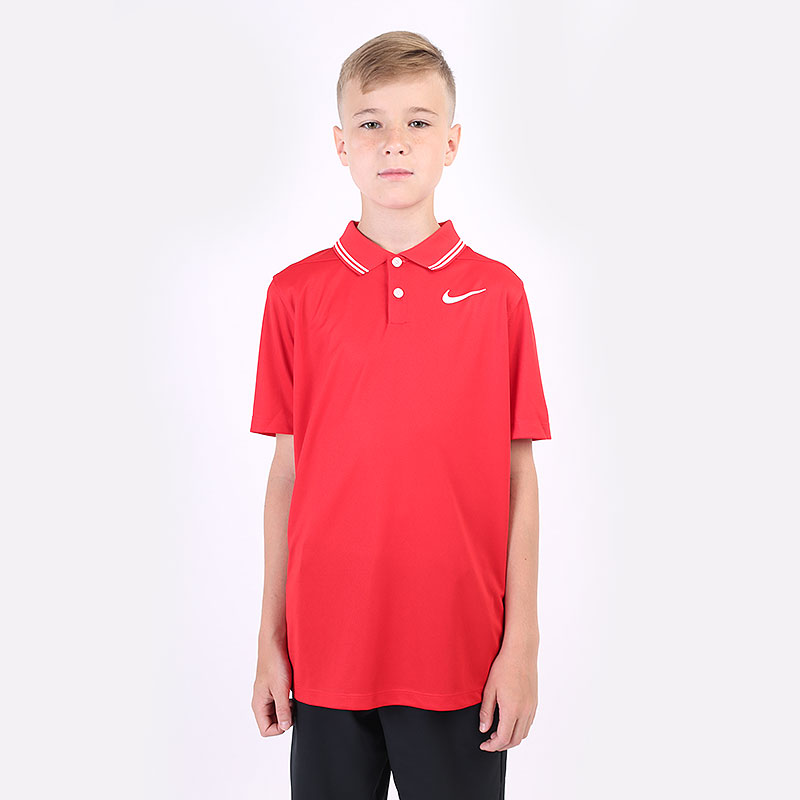   поло Nike Dri-FIT Victory Boys' Golf Polo BV0404-657 - цена, описание, фото 3
